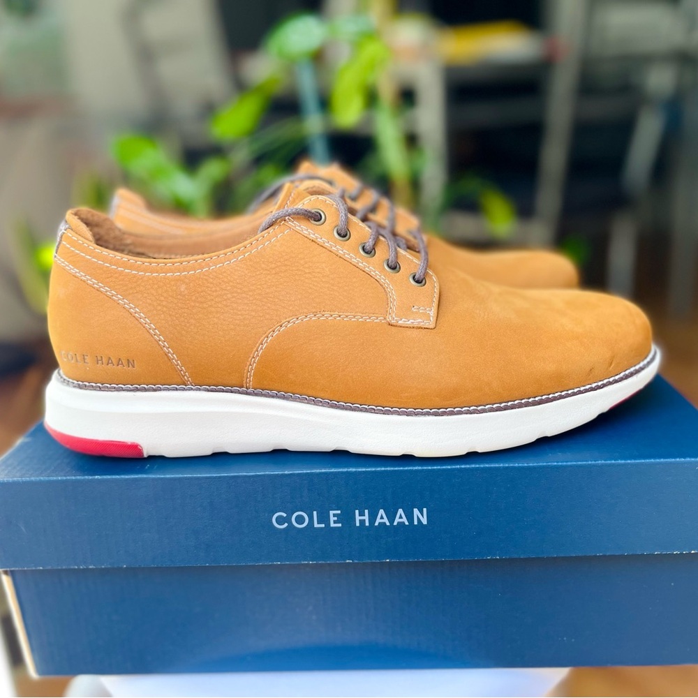 Cole Haan Men's Tan Leather Shoes 8.5